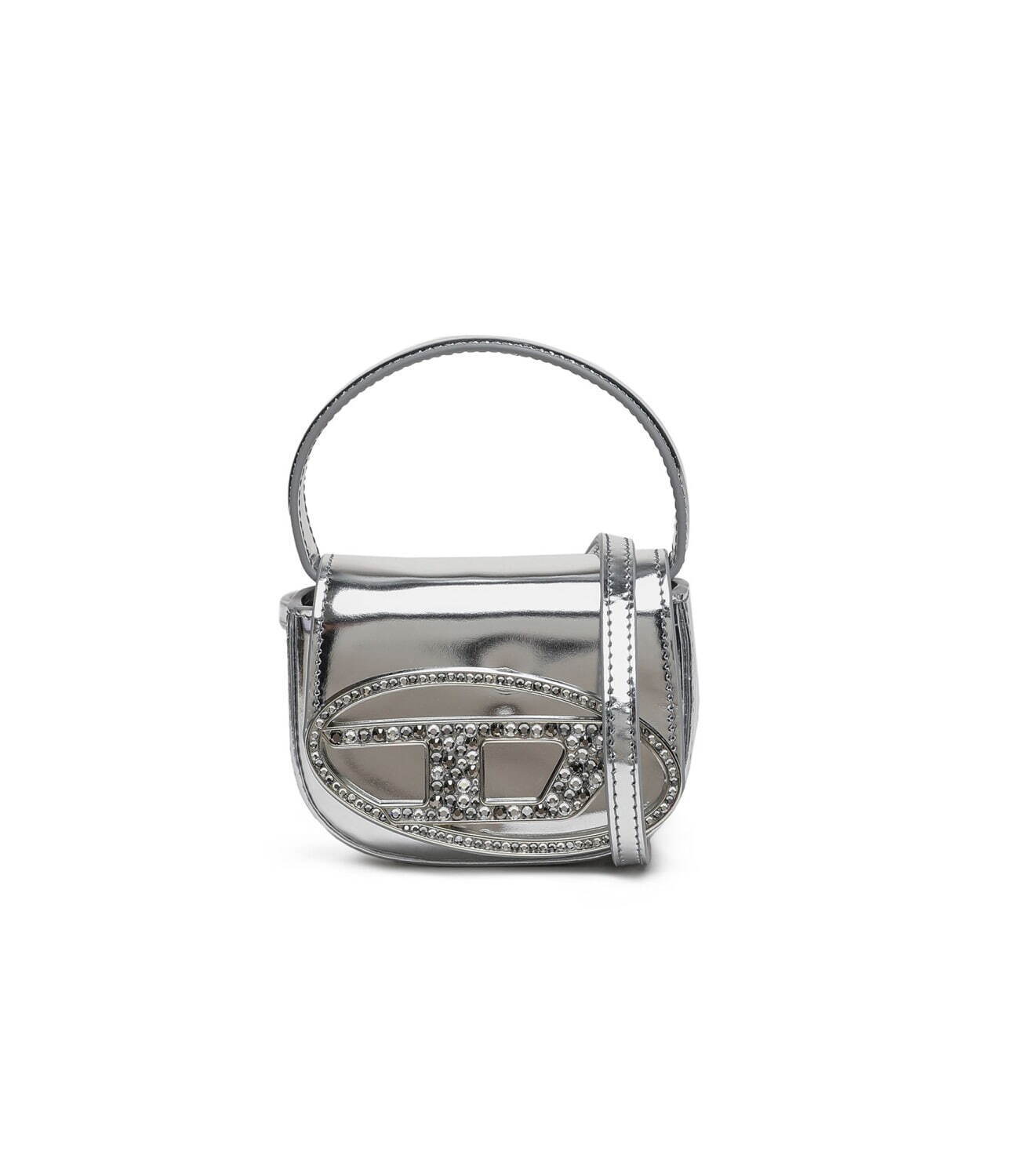 DIESEL 1DR 2way ショルダーバッグ ブルー Dロゴ デニム 購入いただけ