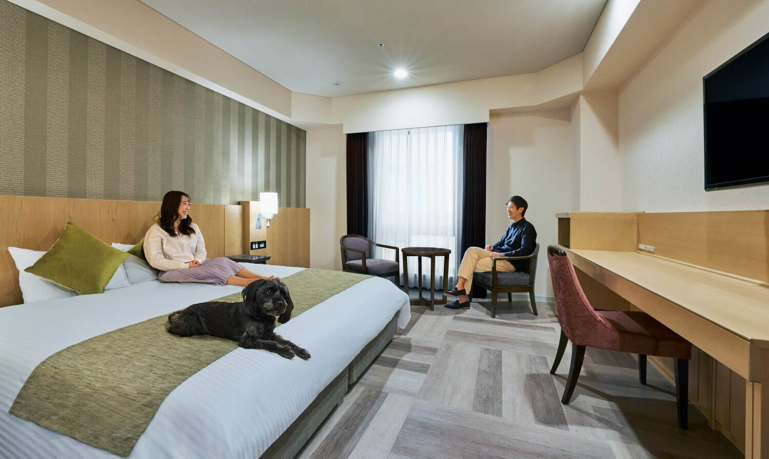 愛犬と人が喜ぶホテル イヌモ 芝公園 宿泊代に預かりサービス シャンプー込み ペット連れで東京観光へ ファッションプレス