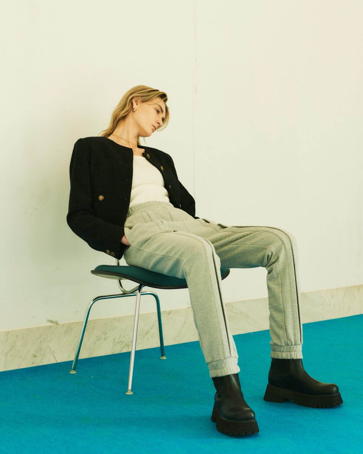 SLY 【THROW】セットアップ デニム/ジーンズ パンツ レディース 期間限定特別価格