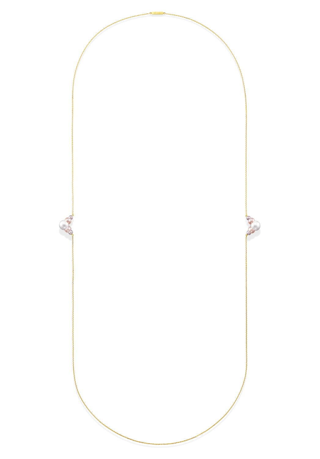 トリプルパール ネックレス(18K YG、淡水真珠) 583,000円