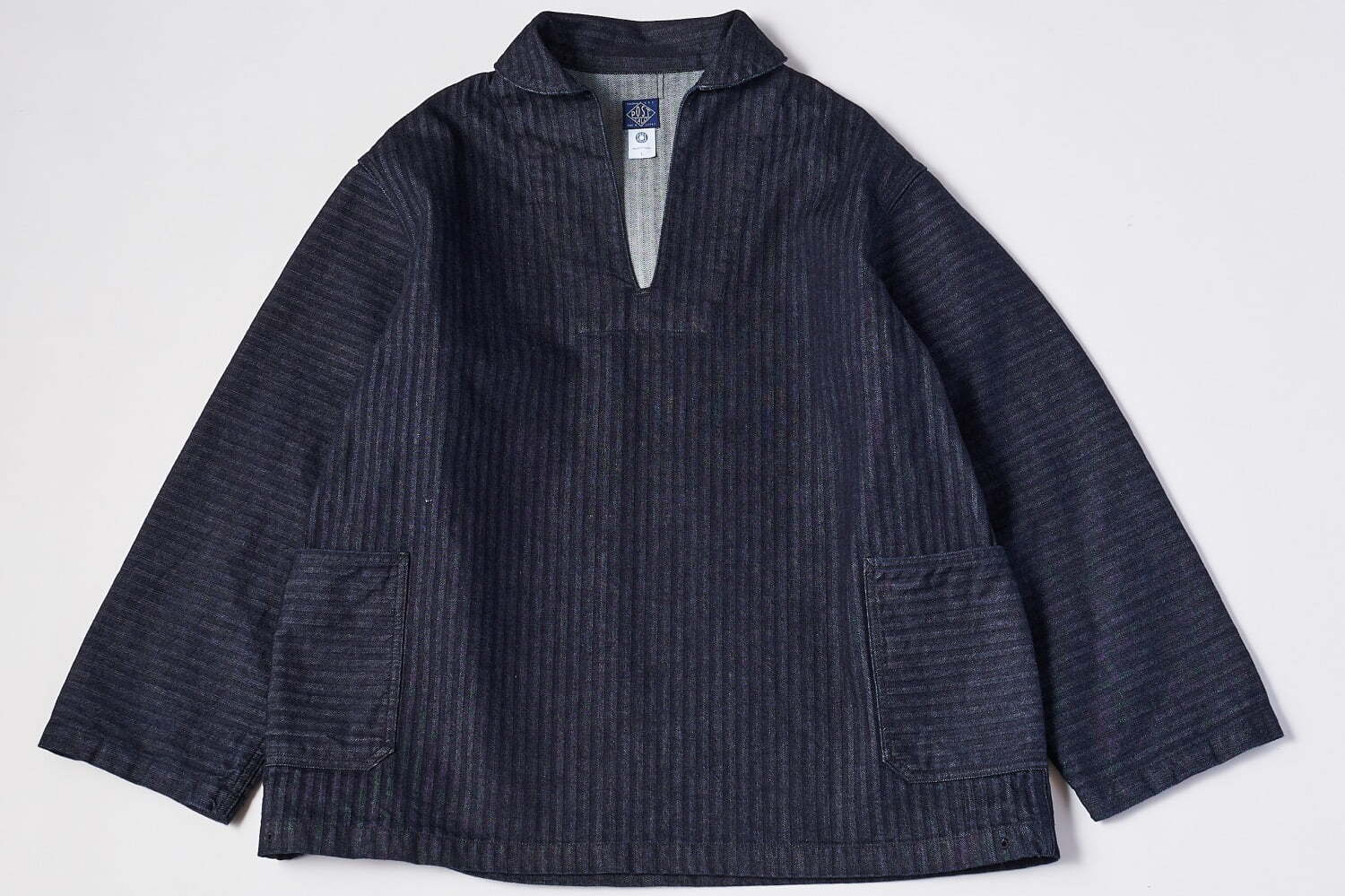 ヘリンボーン｜ポストオーバーオールズ、ヘリンボーンデニムを採用したプルオーバージャンパー＆パンツ