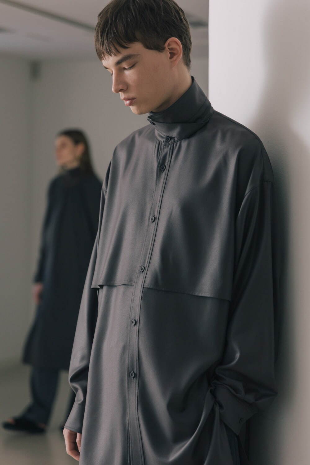 08sircus 2022AW ダブルフェイスリバーコート サイズ1(S) | dinsos