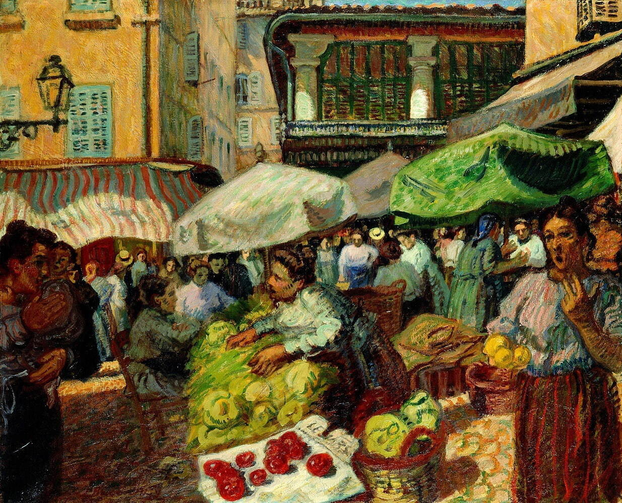 ラウル・デュフィ《マルセイユの市場》 1903年
油彩／カンヴァス スイス プチ・パレ美術館
ASSOCIATION DES AMIS DU PETIT PALAIS, GENEVE