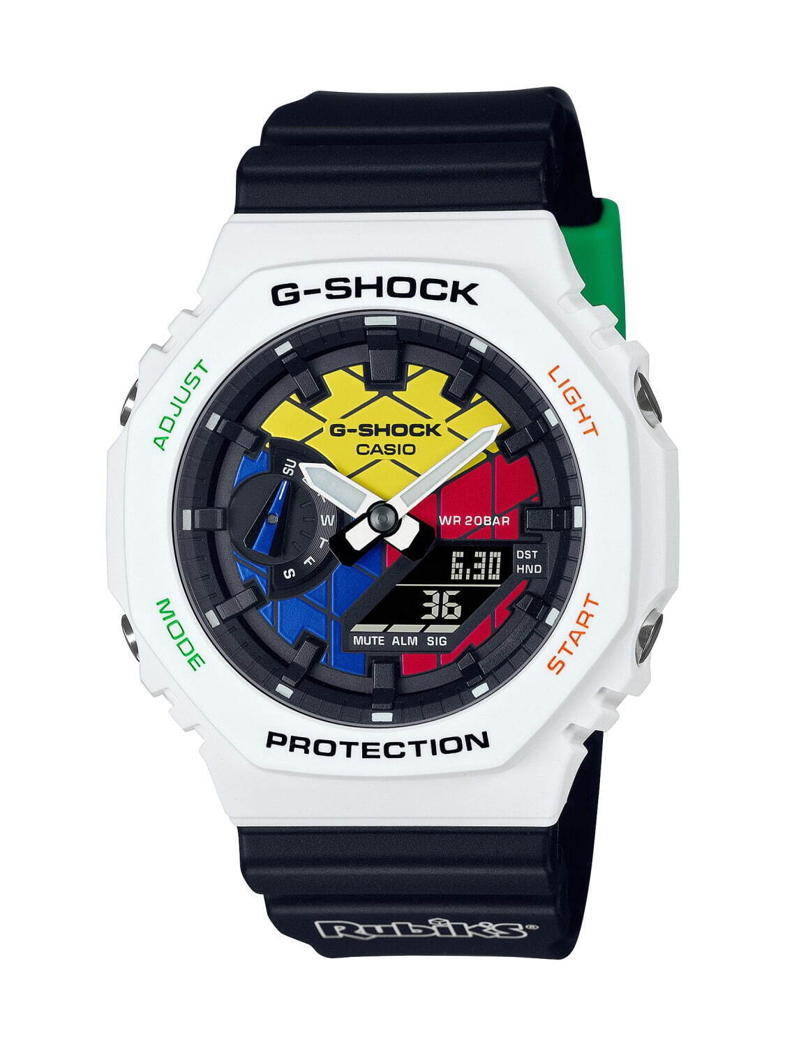 G-SHOCK×ルービックキューブのコラボ腕時計、象徴的な配色やデザインを落とし込んで｜写真3
