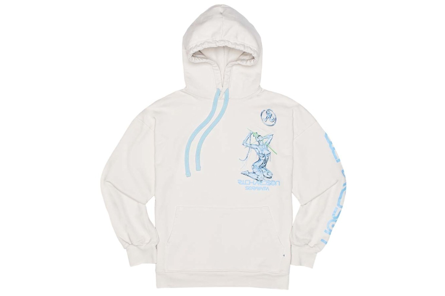 リチャードソン×空山基“セクシーロボット”やオリジナルロゴを配したフーディ＆Tシャツ