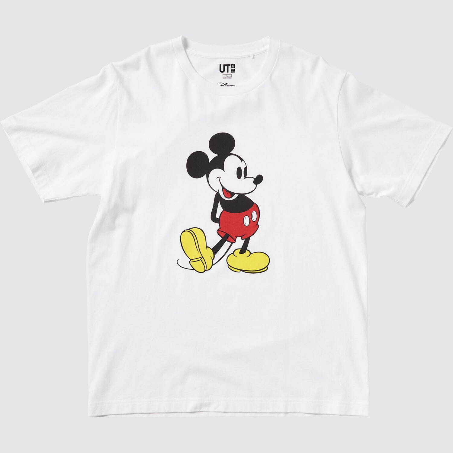 ユニクロ「UT」ディズニー“ミッキーマウス”Tシャツ、“スタンディングポーズ”を描く全24柄 - ファッションプレス