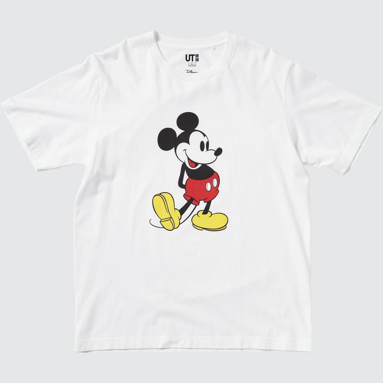 新入荷 流行 ユニクロ ミッキースタンズtシャツ Xs小さいサイズ 白 ディズニーtシャツ Productor Com Uy