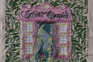 オランピア・ル・タン初の刺繍を用いたアート作品＆ホテルから着想した限定グッズ、伊勢丹新宿店で