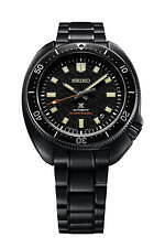 セイコー プロスペックスの腕時計「ブラックシリーズ」に“ナイト