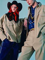 F/CE.×ラングラー、ブーツカット＆オーバーサイズシャツのセットアップ｜写真22