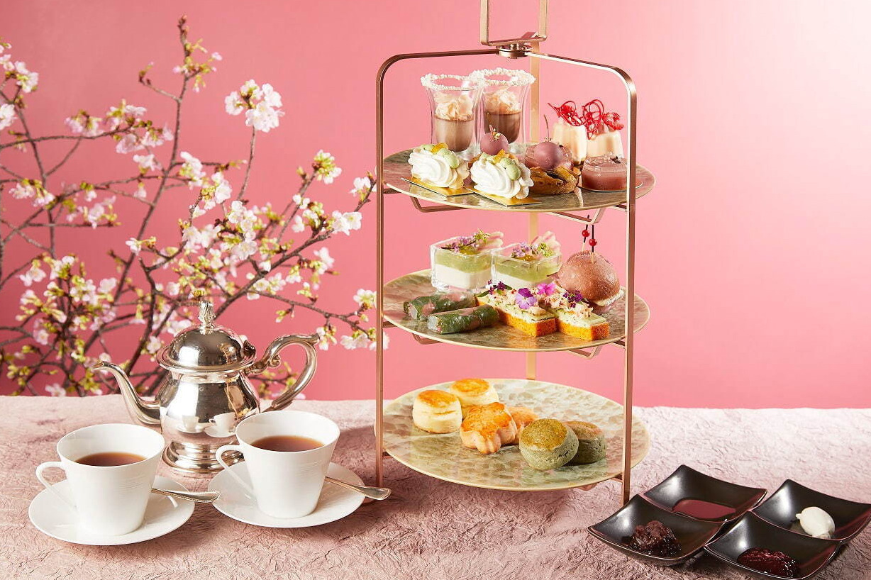 シャングリ・ラ 東京“桜”アフタヌーンティー＆スイーツ、イースターを祝う卵型カラフルチョコも