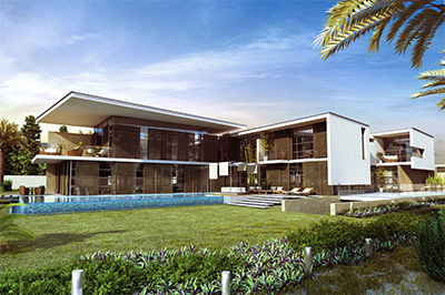 フェンディがデザインした高級ヴィラ、ドバイにオープン