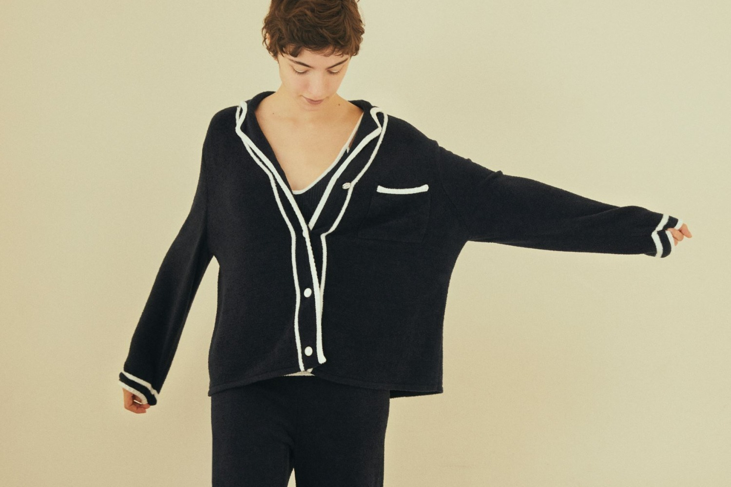 レッグウェア｜スナイデル ホーム“ローズヒップ”配合ルームウェア、ふんわりクリーミーな着心地のワンピースなど