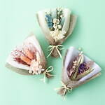 フランフラン“まるチューリップ”フラワー入浴剤＆インテリアにもOKなドライ フラワーブーケ｜写真2