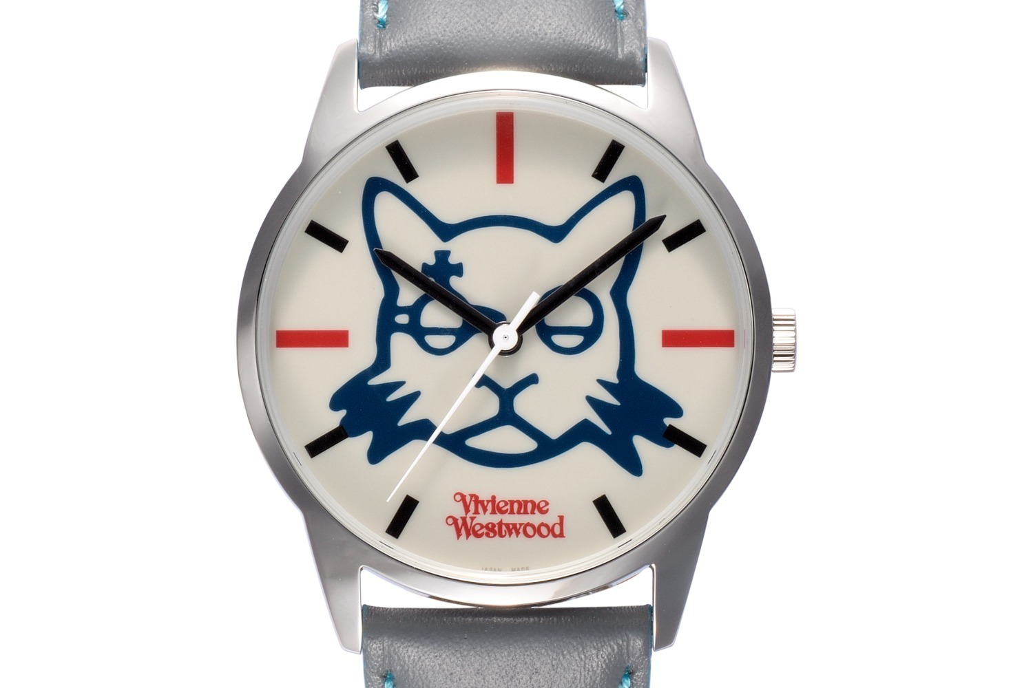 ヴィヴィアン・ウエストウッドの“猫アート”腕時計、ユニセックスの 