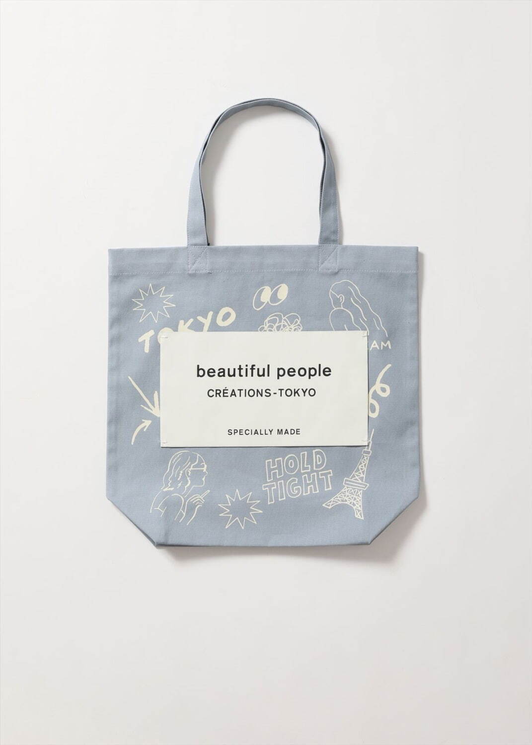 WALNUT ×bp big name tag tote 11,000円