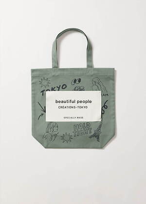 ビューティフルピープル(beautiful people) ネームタグトート｜写真6