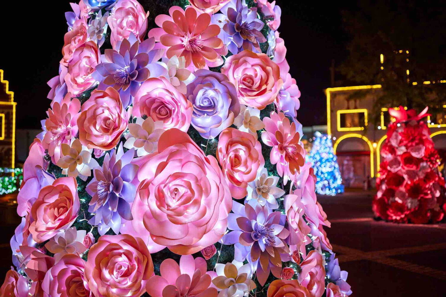 長崎 ハウステンボス 100万本のチューリップ祭 春をイメージしたカラフルイルミネーションも ファッションプレス