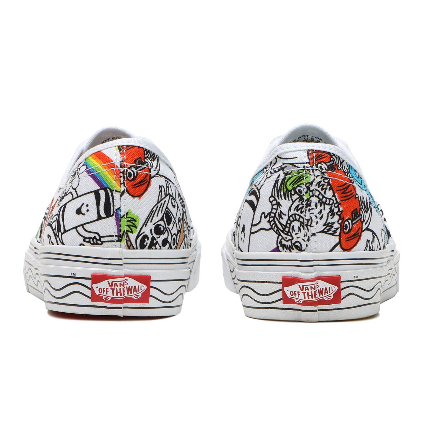 VANS"塗り絵風”にカスタム！？自分色のアッパー＆ソールが楽しめるクレヨラのコラボスニーカー｜写真13