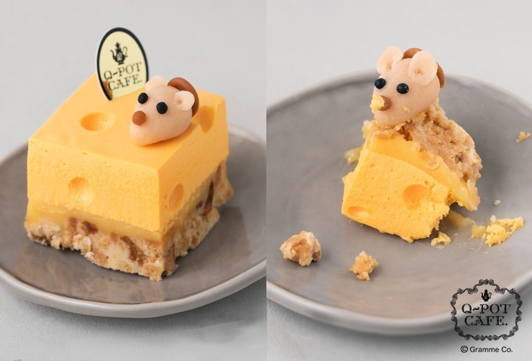 グランスタ東京限定「チーズケーキ」 540円
※オプションで「ネズミの“Q”」 162円を追加可能。