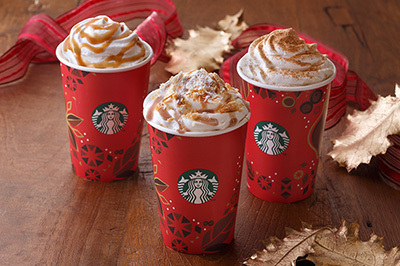 スターバックス冬の限定メニューは“マロン パイ”のフラペチーノ＆ラテ