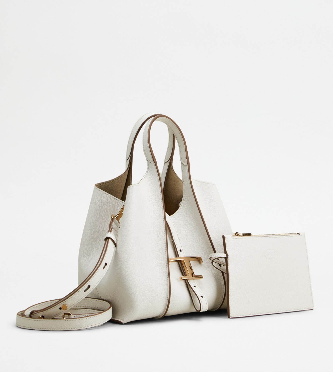 美品 トッズ TOD'S タイムレス bag mini Tショルダー