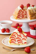 アフタヌーンティー・ラブアンドテーブル2022年春スイーツ、贅沢あまおう苺のミルクレープなど｜写真6