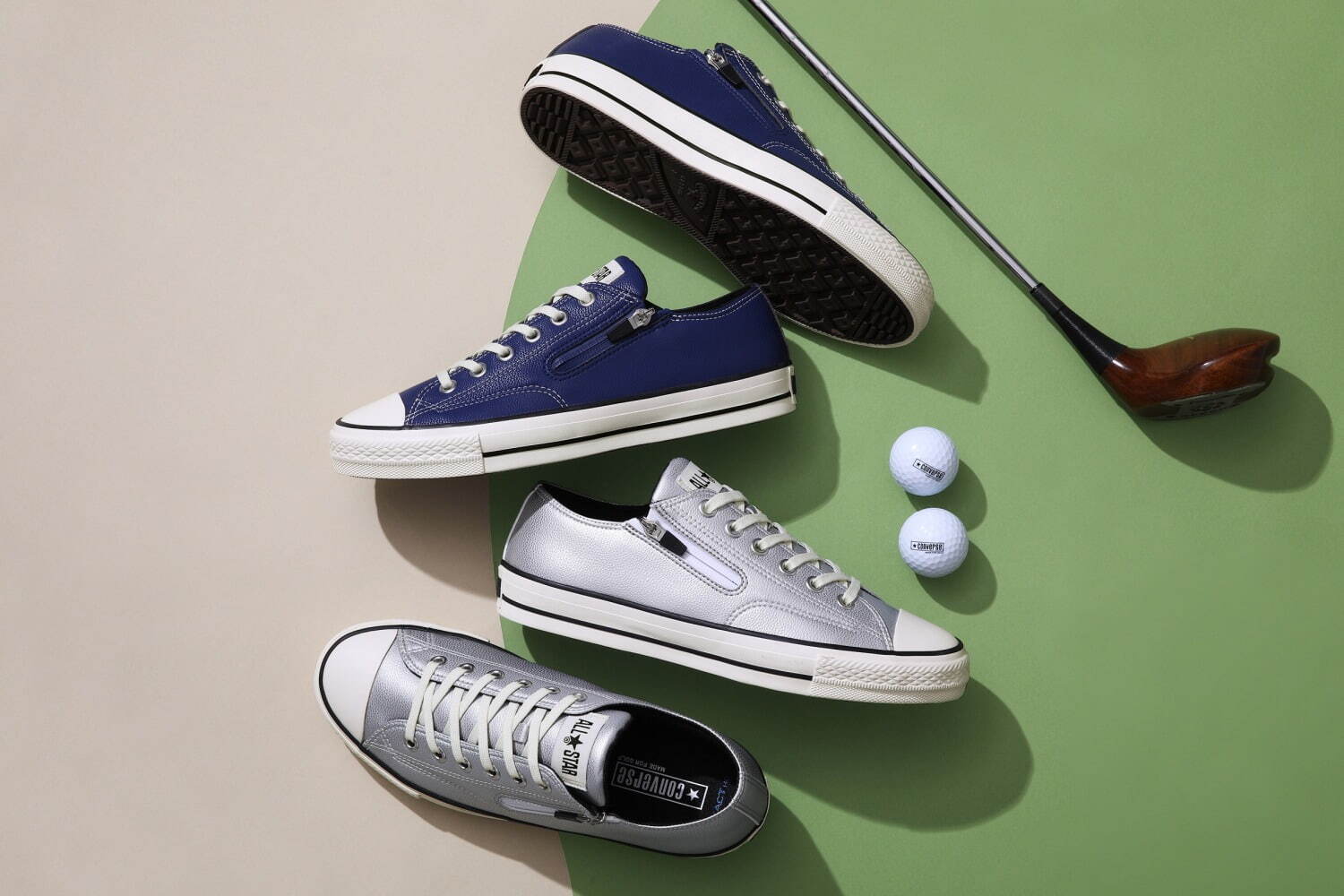 ★オシャレ新品未使用★CONVERSE コンバース ゴルフシューズ　オールスター