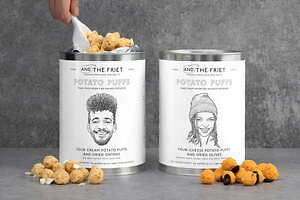 アンド ザ フリットから“ザクザク食感”の新スナック「ポテトパフ」、サワークリームやチーズ味で