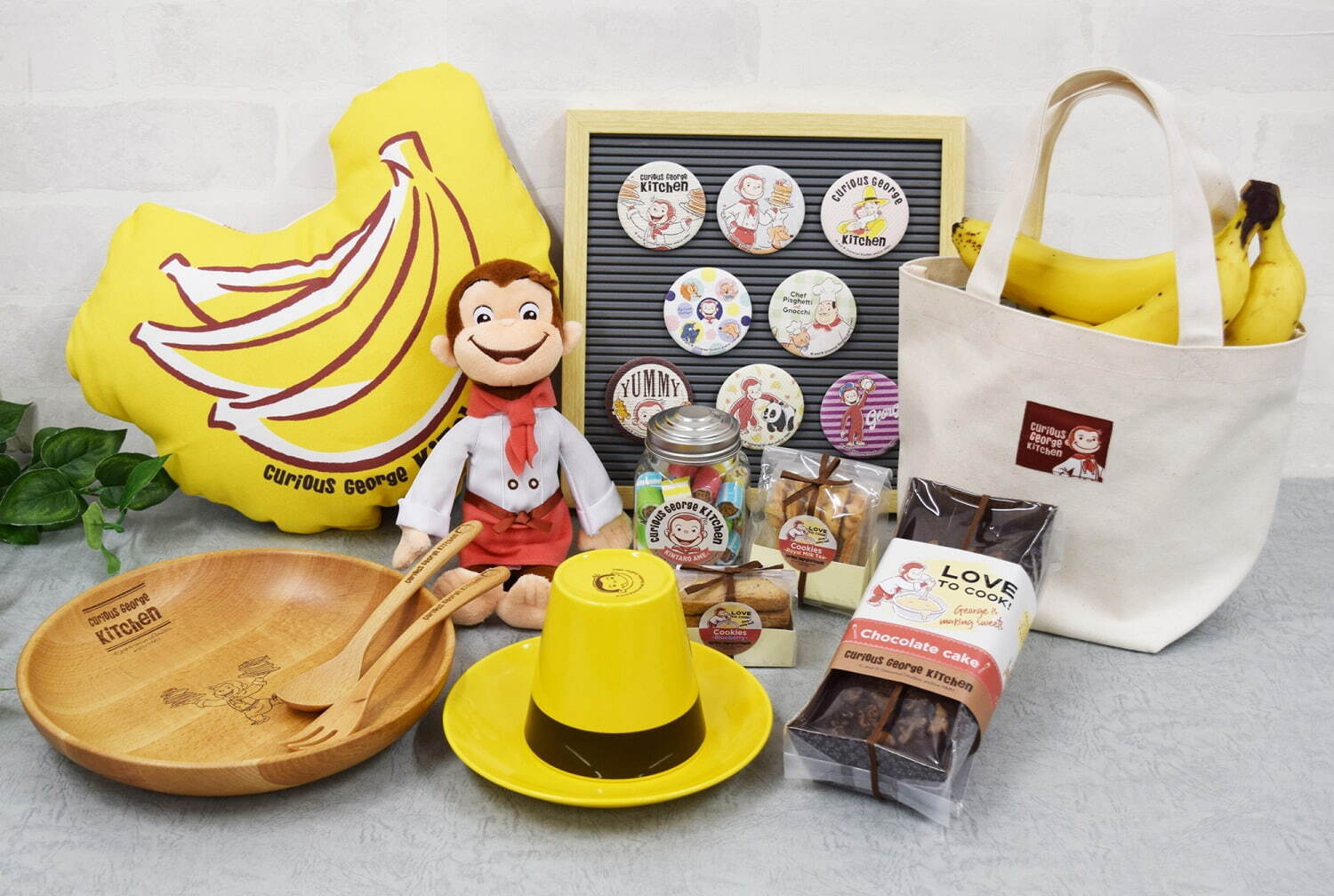 「おさるのジョージ」初のダイニングカフェが東京ソラマチに、オリジナルグッズも販売｜写真13