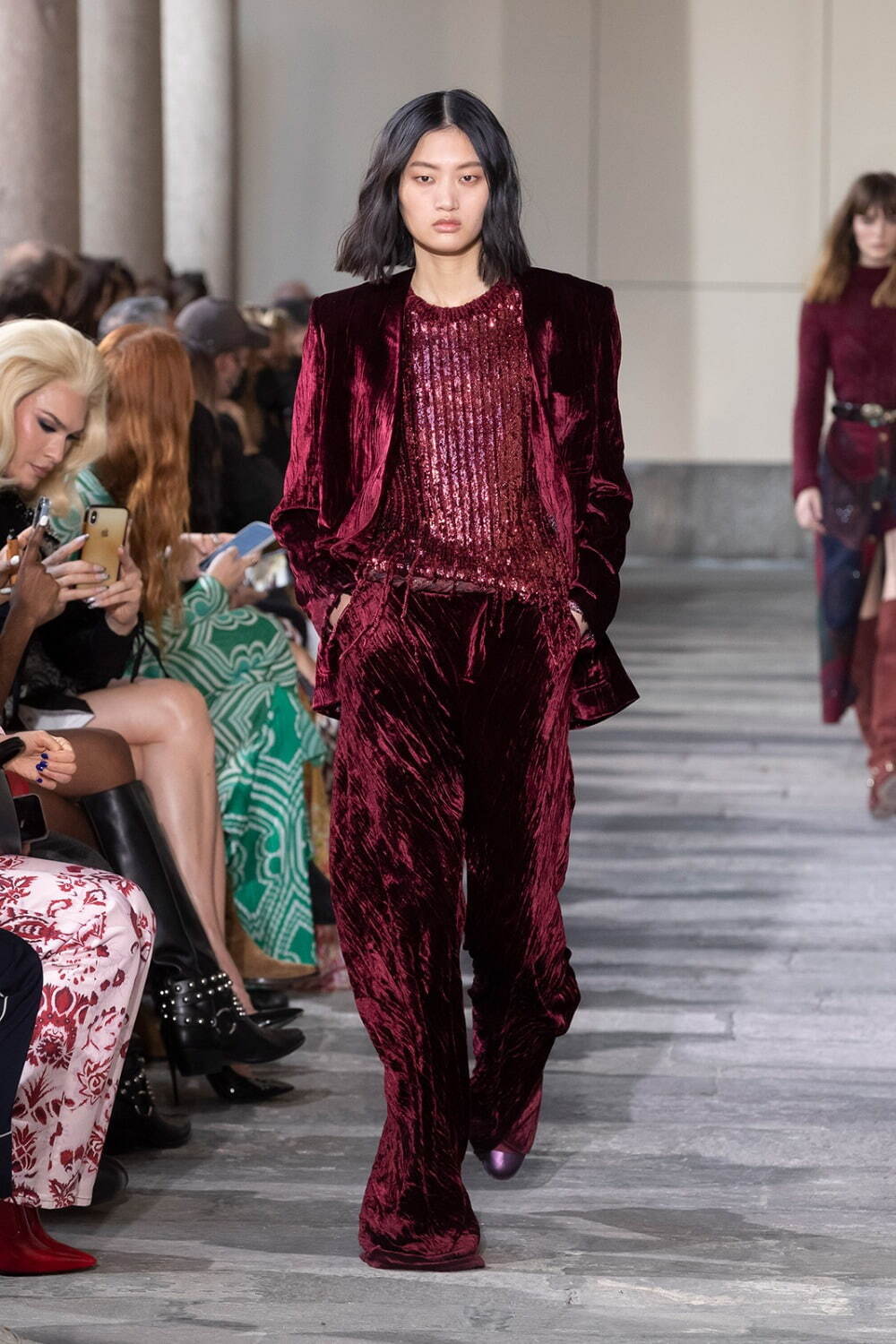 ご専用です☆新品 ETRO エトロ 秋冬 ゆったり シルク 美人 ドレス
