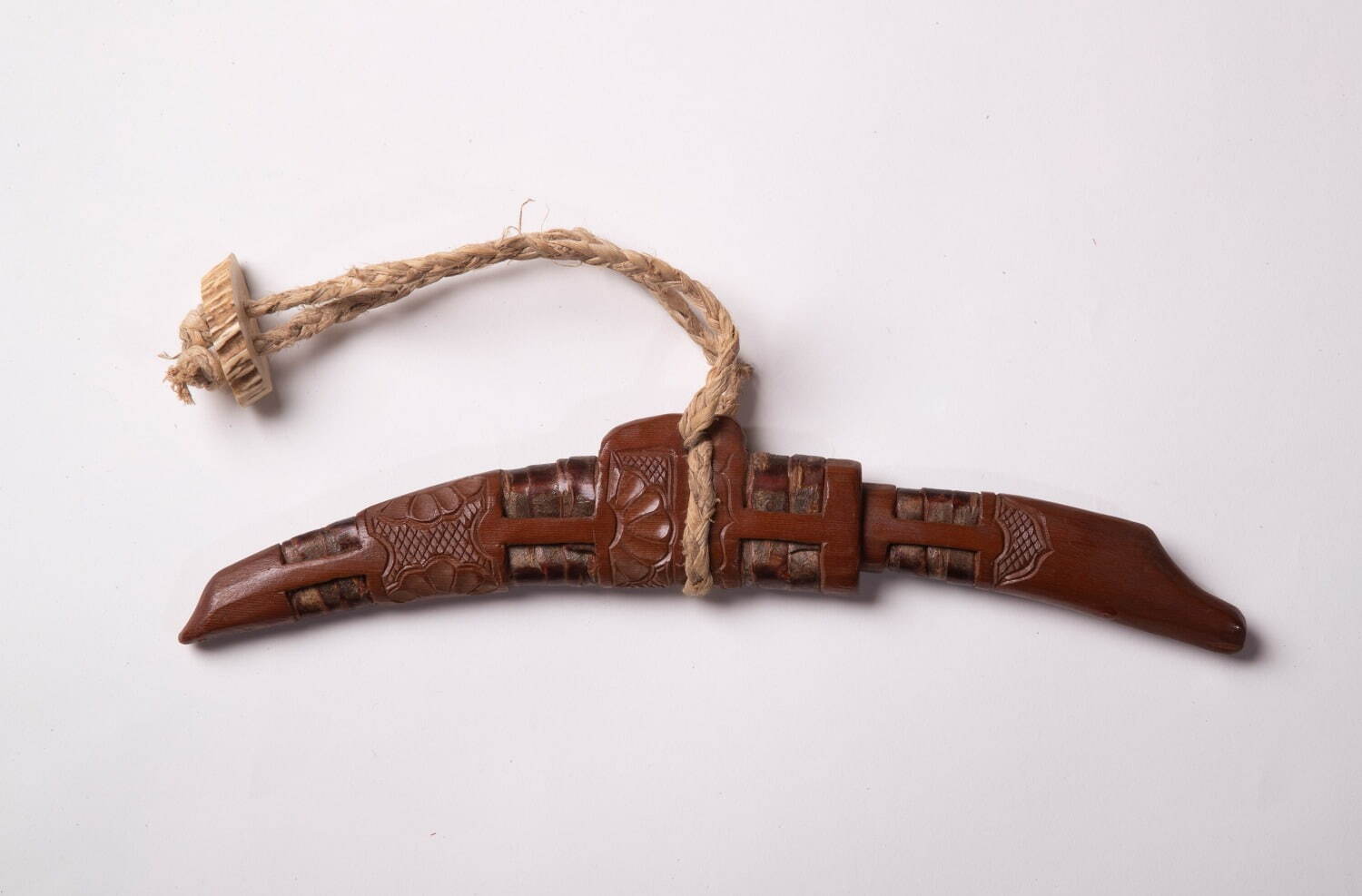 展示資料「アシ(リ)パのマキリ」
野田サトル所蔵
※展示品は作中に登場したもののモデルとなった資料。