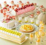 “メロン＆いちご”の夜スイーツブッフェ、横浜ベイホテル東急で - メロンタルトや苺モンブランなど｜写真1