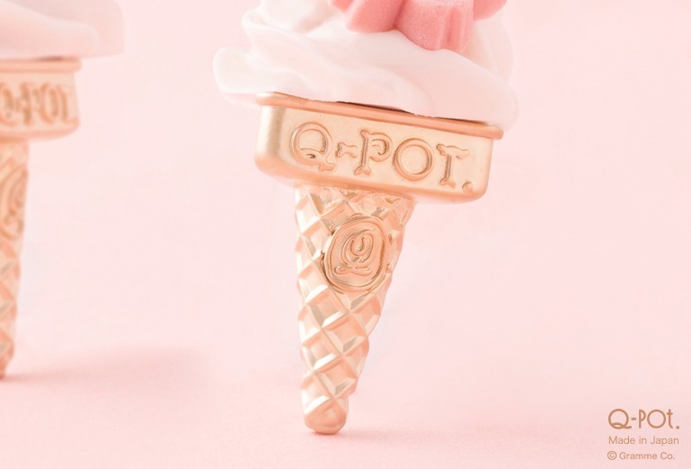 Q-pot.“桜スイーツ”の新作アクセサリー、さくら和三盆ネックレスや桜ソフトクリームのチャーム｜写真21