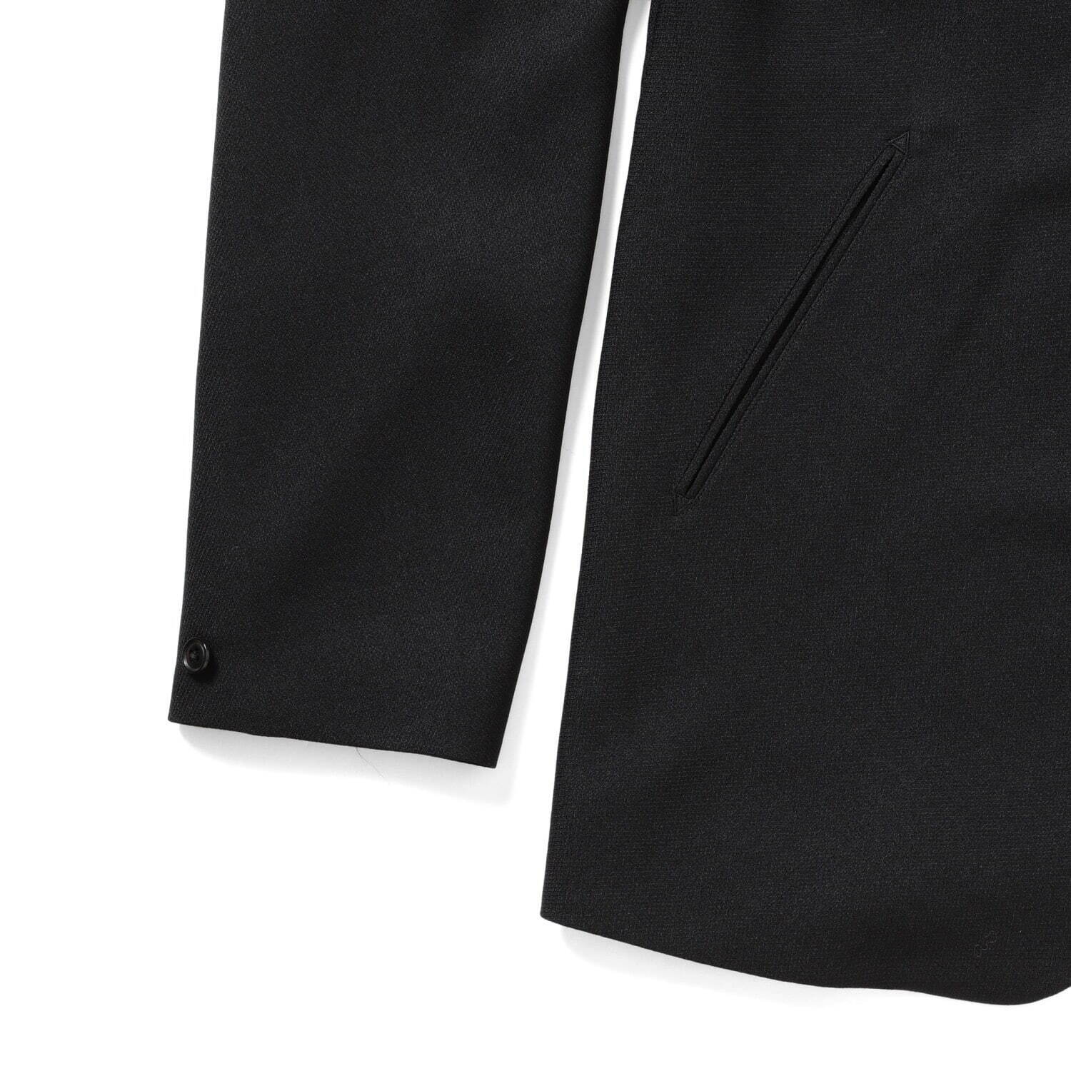 ニードルズのビームス別注マイルスジャケット＆パンツ、ブラックを基調に“パープル”の蝶刺繍｜写真4