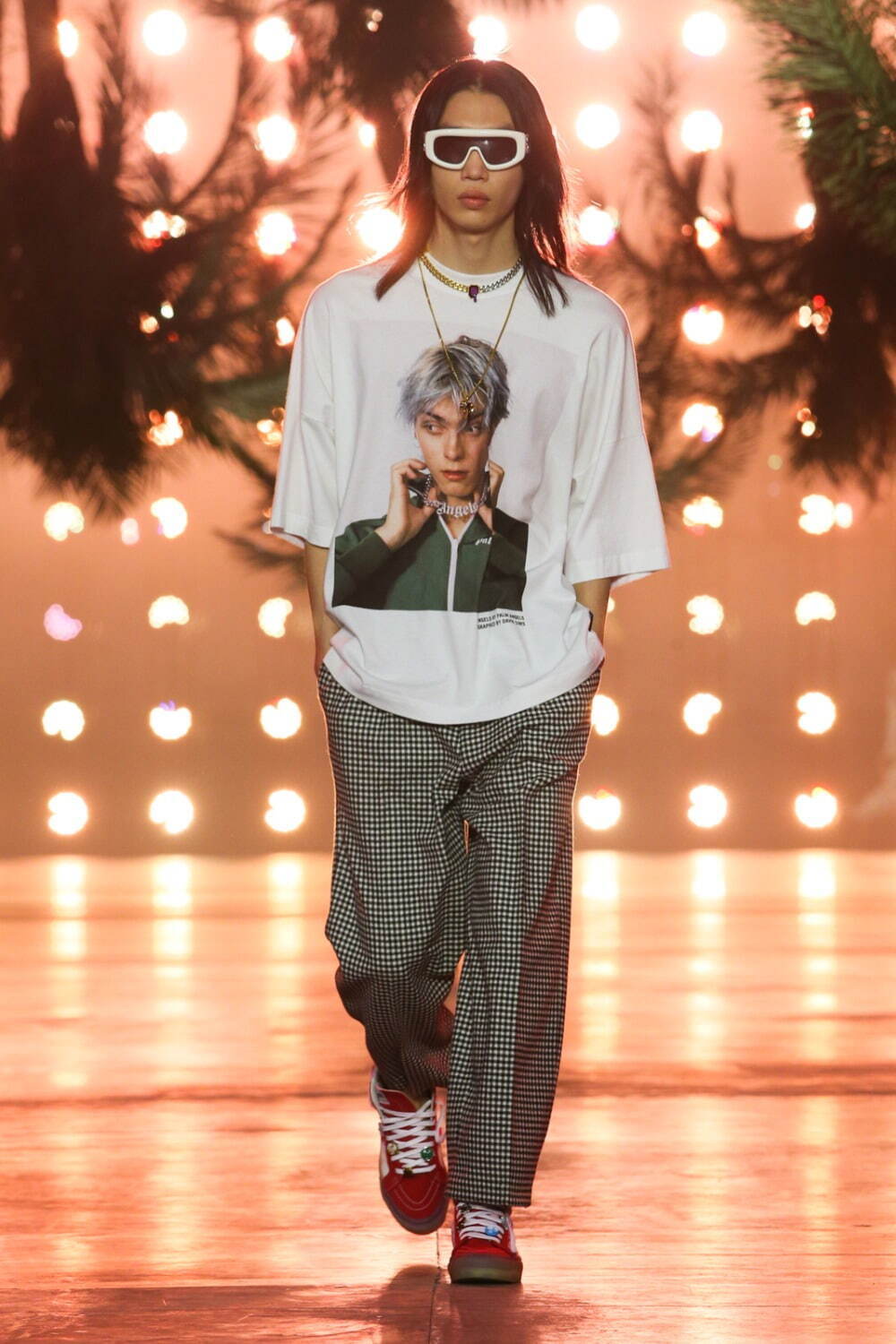 PALM ANGELS パーム エンジェルス Nero トレーナー レディース 秋冬2023 PWBB062F23FLE0011010 1010  ia