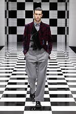 エンポリオ アルマーニ 2022年秋冬コレクション - 軽快なる色彩の律動｜写真35