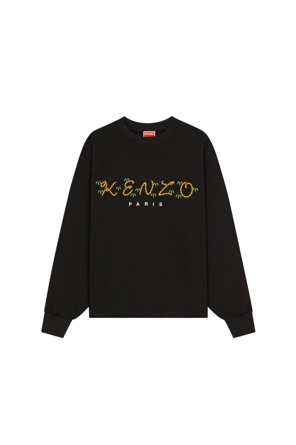 KENZO PARIS 虎総柄ニットスウェット