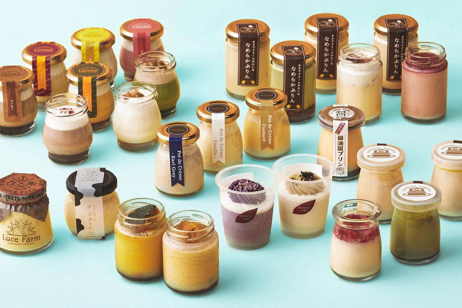 ご当地グルメ｜阪神梅田本店「プリンな休日」全国の人気店から多彩なプリンが集結、定番から変わり種まで