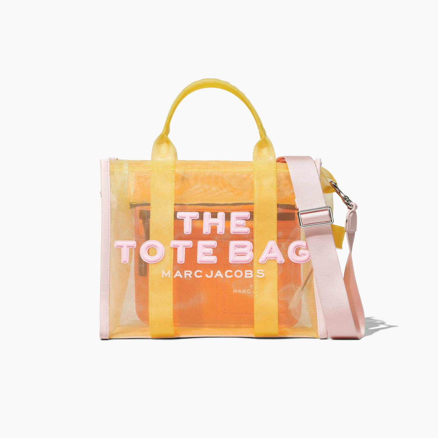 THE MESH SMALL COLORBLOCK TOTE BAG 39,600~