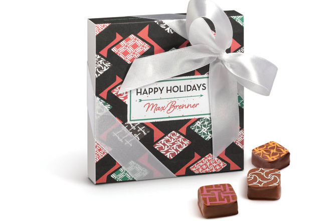 「マックスブレナー」からクリスマス限定ギフト「ハッピーホリデイボンボン」