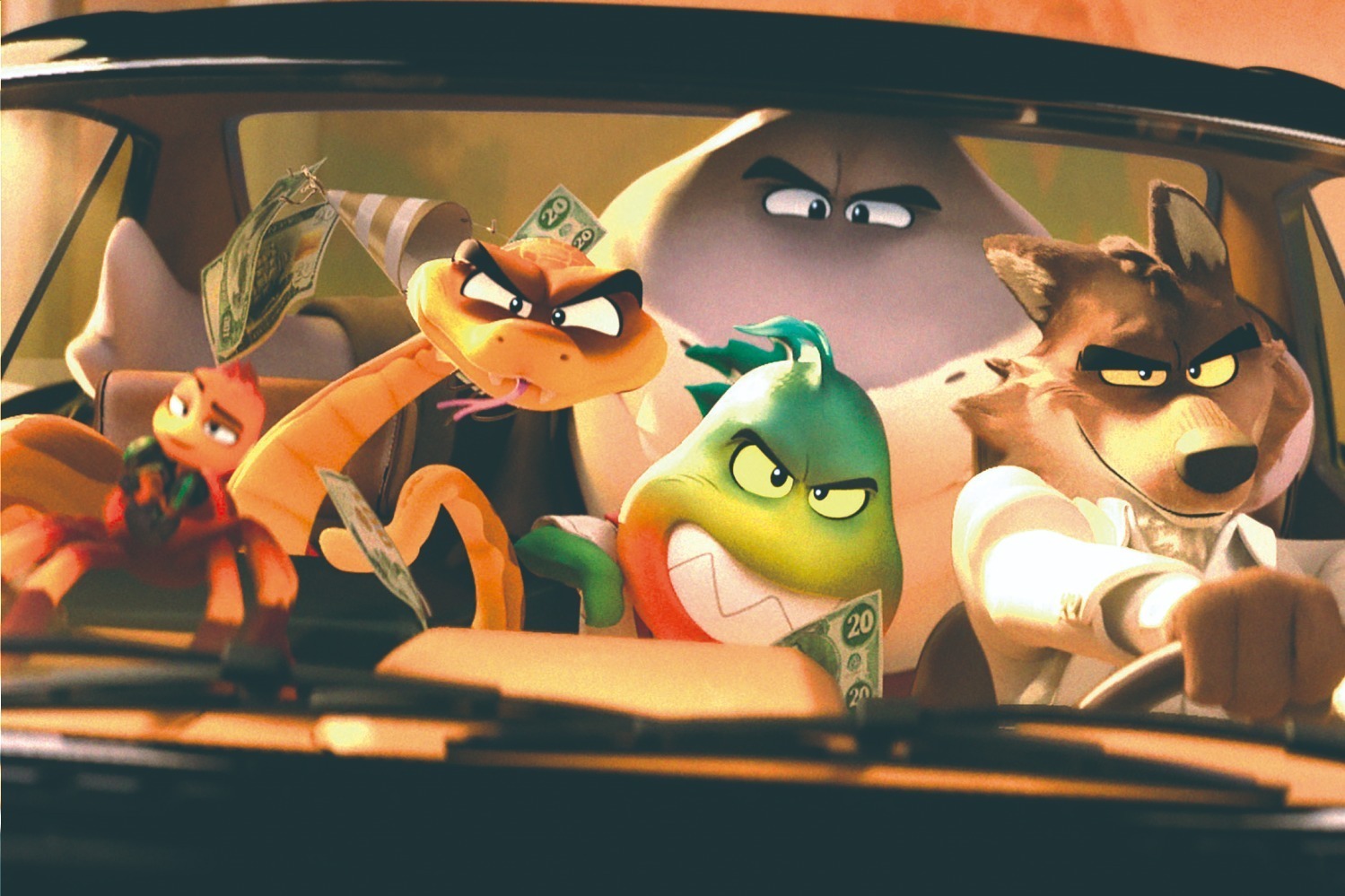 アニメ映画『バッドガイズ』天才スリ“ミスター・ウルフ”が率いる伝説の怪盗集団が主役