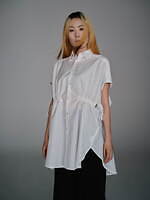 ウジョー×ダンスキンの22年春夏新作、半袖＆長袖の2WAYで使える“ピーチカラー”シャツなど｜写真10