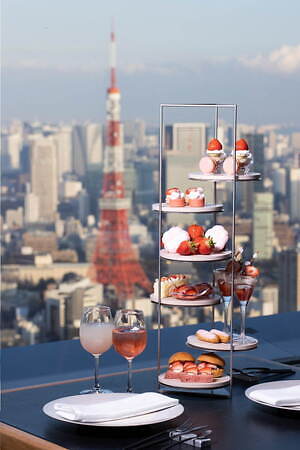 六本木ヒルズ屋上展望台でお花見イベント「天空のお花見 2022〜スカイデッキでお花見を〜」｜写真5