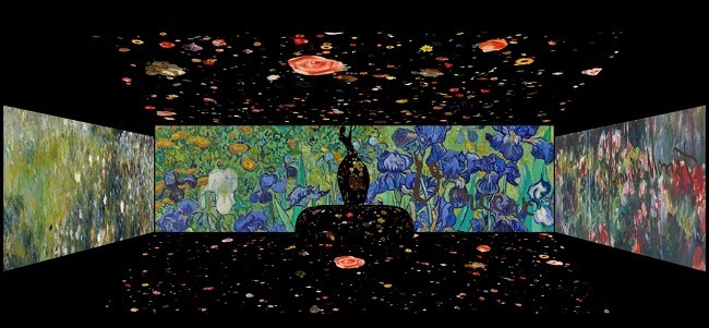 よみうりランド隣接フラワーパーク「HANA・BIYORI」モネ×ルノワール×ゴッホ“花の名画”アートショー｜写真1