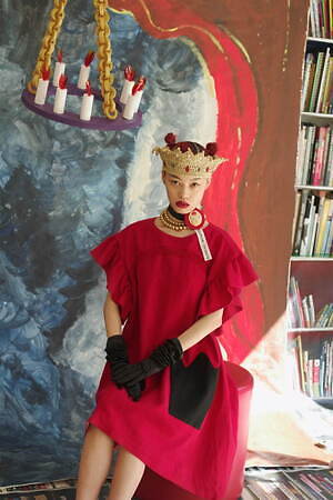 ツモリチサト(TSUMORI CHISATO) 2022-23年秋冬ウィメンズコレクション  - 写真4