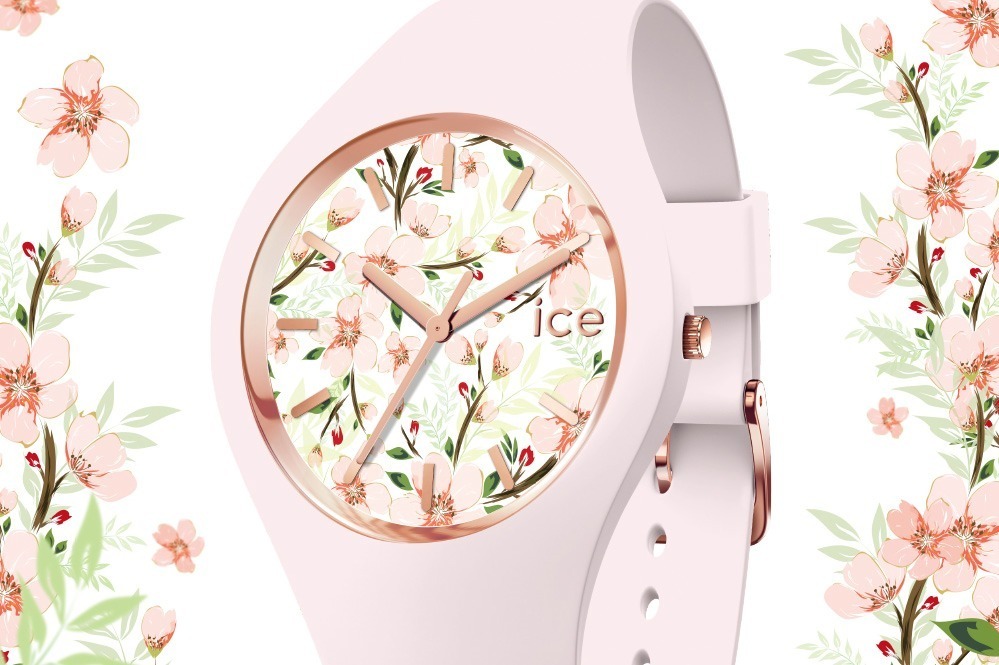 【動作OK】Smart Canvas 腕時計 フラワー 花 四季の花々