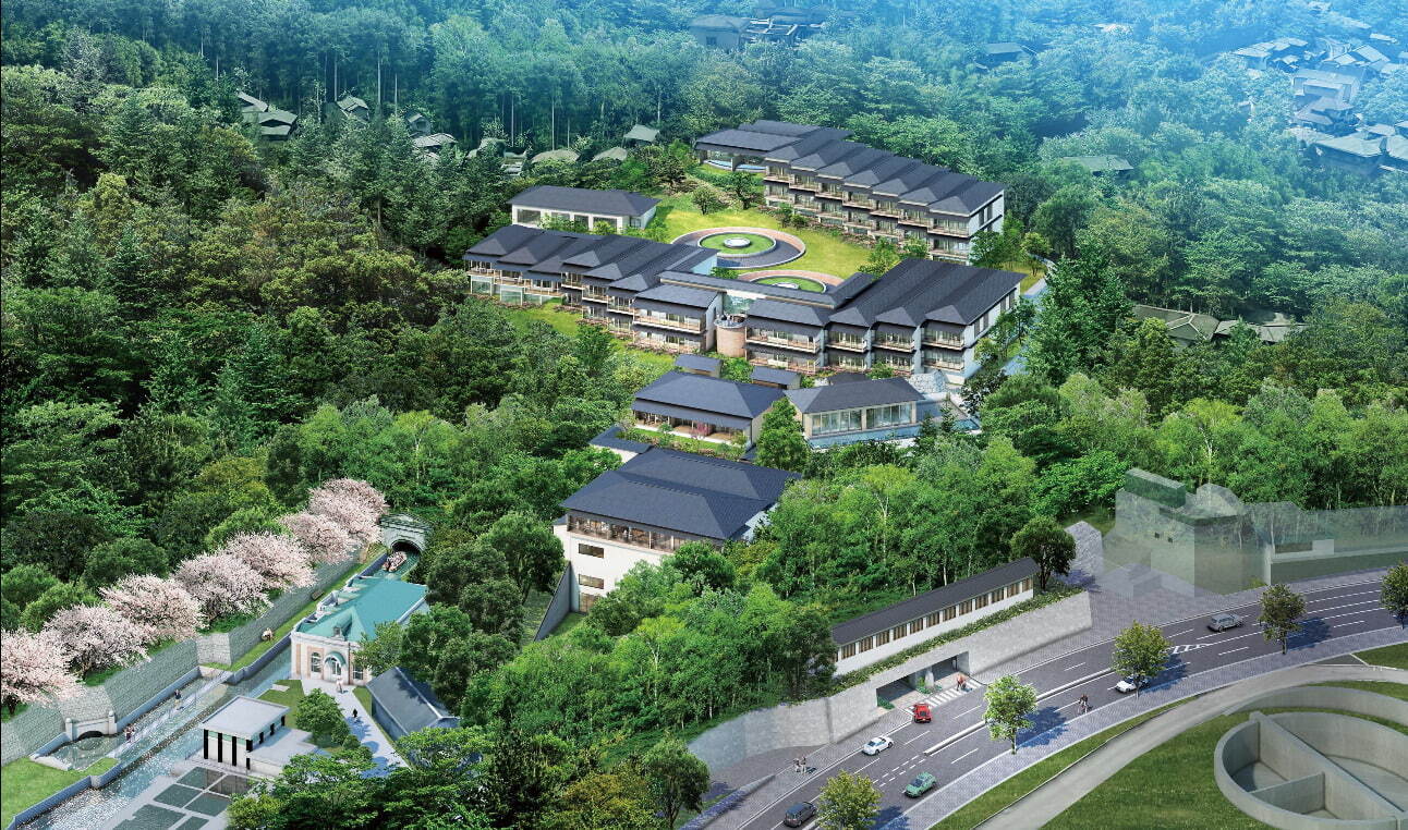 ＜京都＞高級旅館「強羅花壇」による宿泊施設(26年春開業)