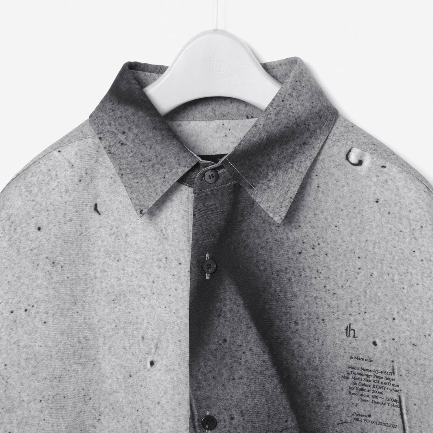ティーエイチ プロダクツ、白黒写真をランダムに組み合わせたジャケットやシャツ - 横田大輔とコラボ｜写真12