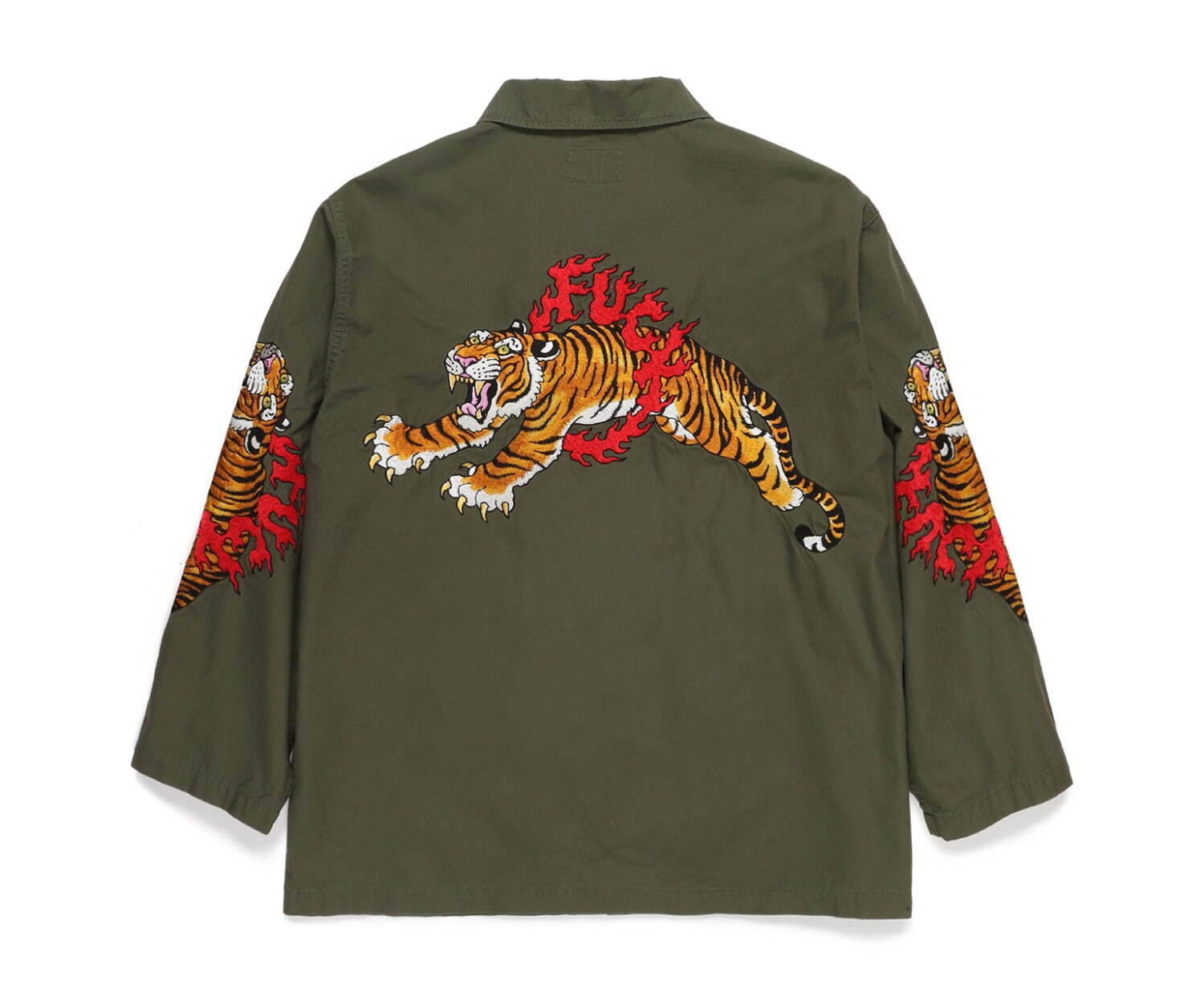ワコマリア「虎」モチーフのベトナムジャケットやスカジャン 